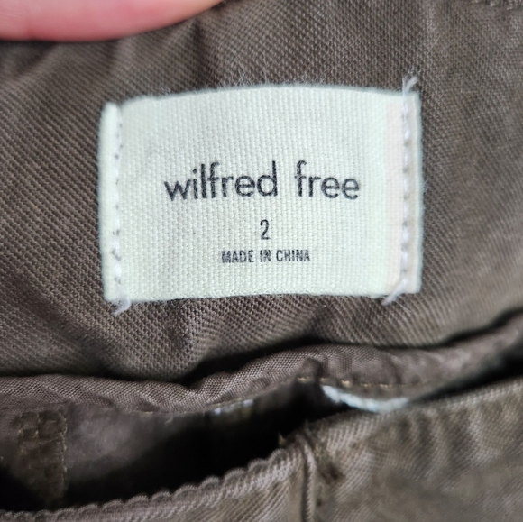 SOLD ๐ Aritzia Wilfred Free Green Ascendant Pant Utility Pants Size 2/26 W - Picture 12 of 16